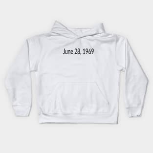 June 28, 1969 Kids Hoodie